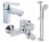 Набір змішувачів 3 в 1 GROHE BAU EDGE 123365S 123365S