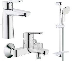 Набір змішувачів 3 в 1 GROHE BAU EDGE 123367ME