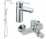 Набір змішувачів 3 в 1 GROHE BAU EDGE 12336TS