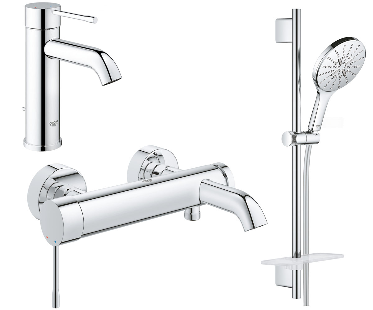 Набір змішувачів 3 в 1 GROHE ESSENCE NEW 123545ME 123545ME