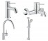 Набір змішувачів 4 в 1 GROHE BAU CLASSIC 123869K 123869K
