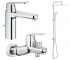 Набор смесителей 3 в 1 GROHE  126112R 126112R