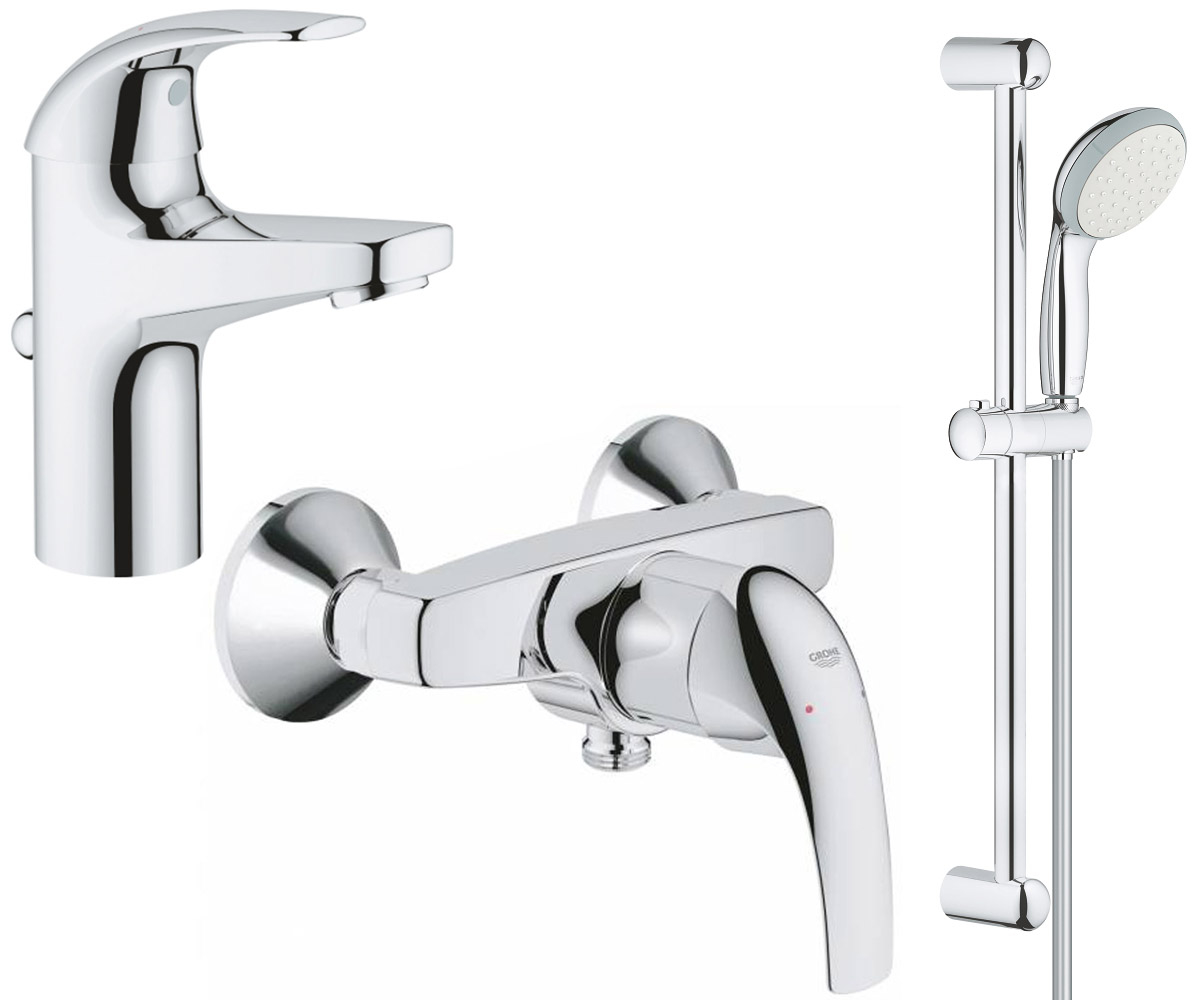 Набір змішувачів 3 в 1 GROHE START CURVE 126747 126747