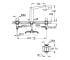 Смеситель на 3 отверстия  ALLURE BRILLIANT ICON 3D 20603SD0:Чертеж 