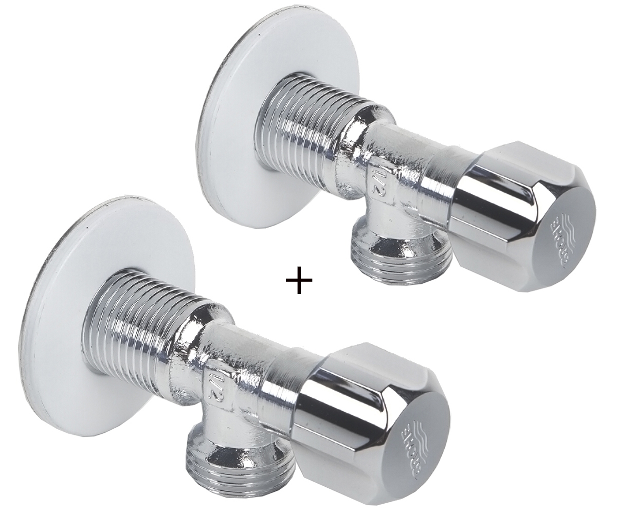 Вентиль кутовий 1/2 2 шт  GROHE  2201600M TWO 2201600M TWO