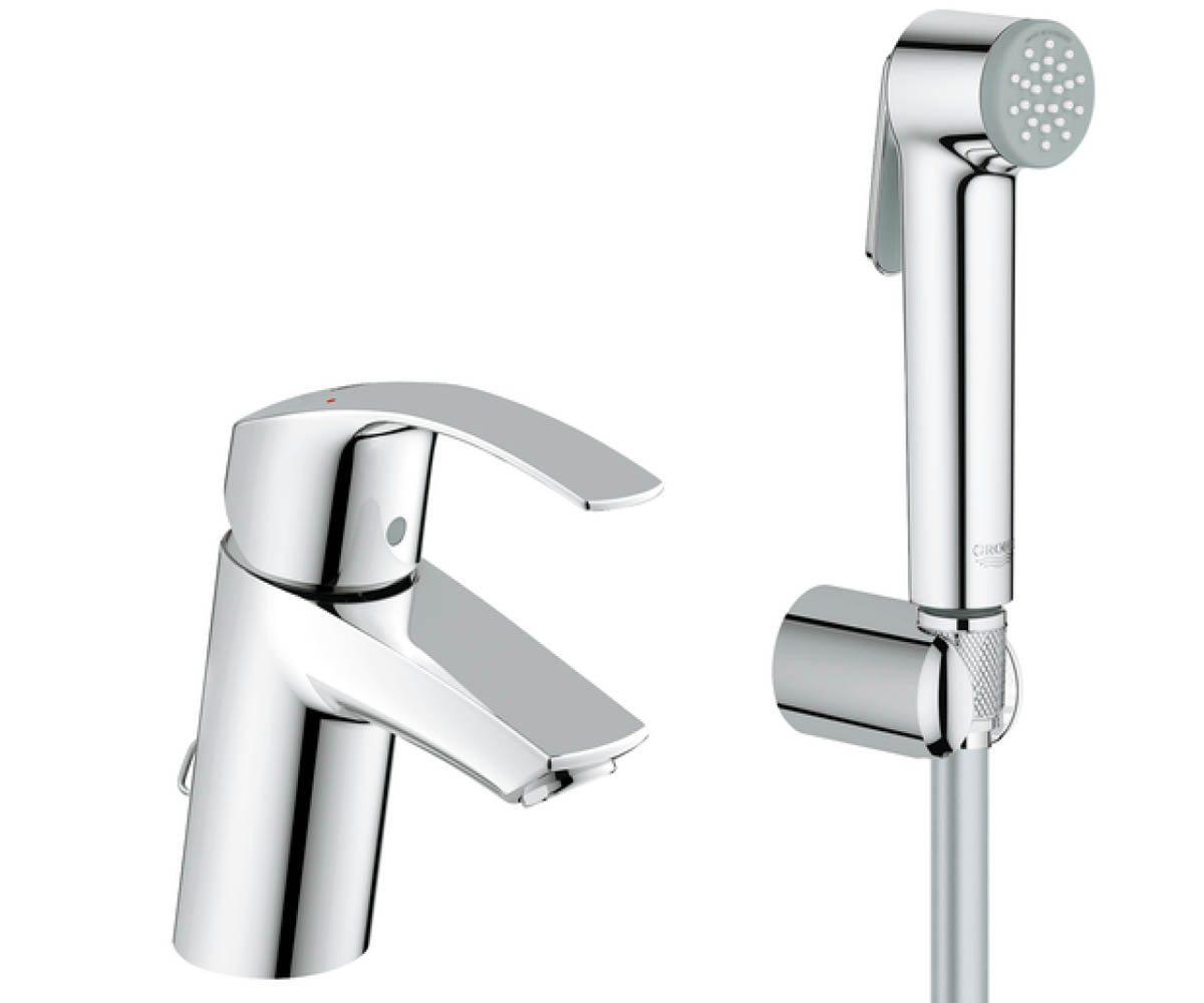 Змішувач з гігієнічним душем GROHE EUROSMART 23124002-SHOWROOM 23124002-SHOWROOM