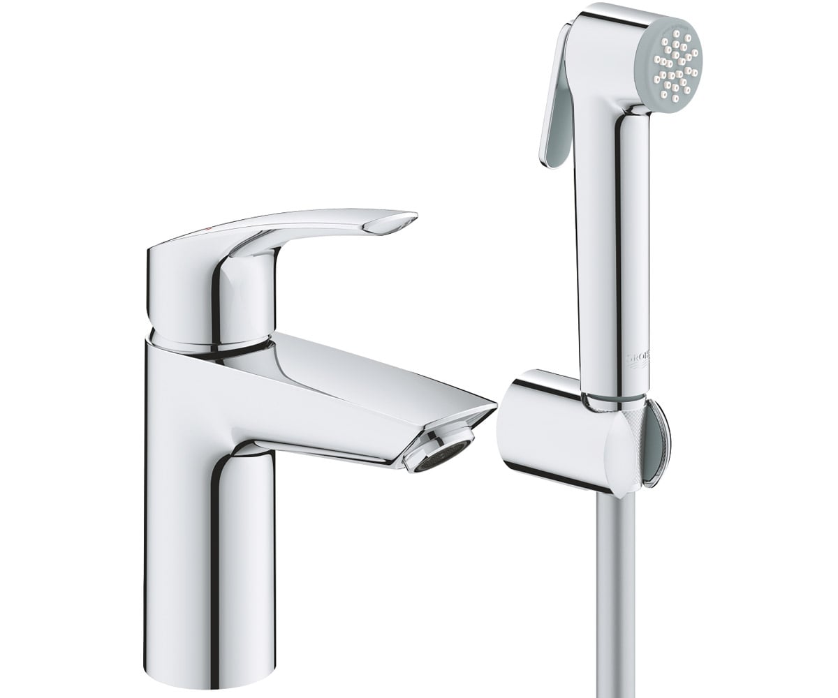Змішувач із гігієнічним душем GROHE EUROSMART NEW 23124003 23124003