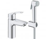 Змішувач із гігієнічним душем GROHE EUROSMART NEW 23124003