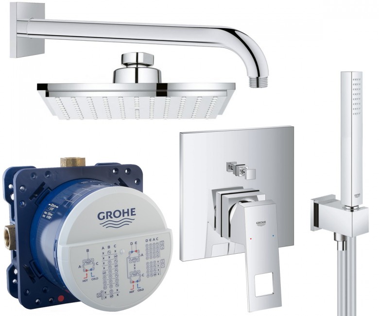 Прихована душова система GROHE EUROCUBE 23409001 23409001