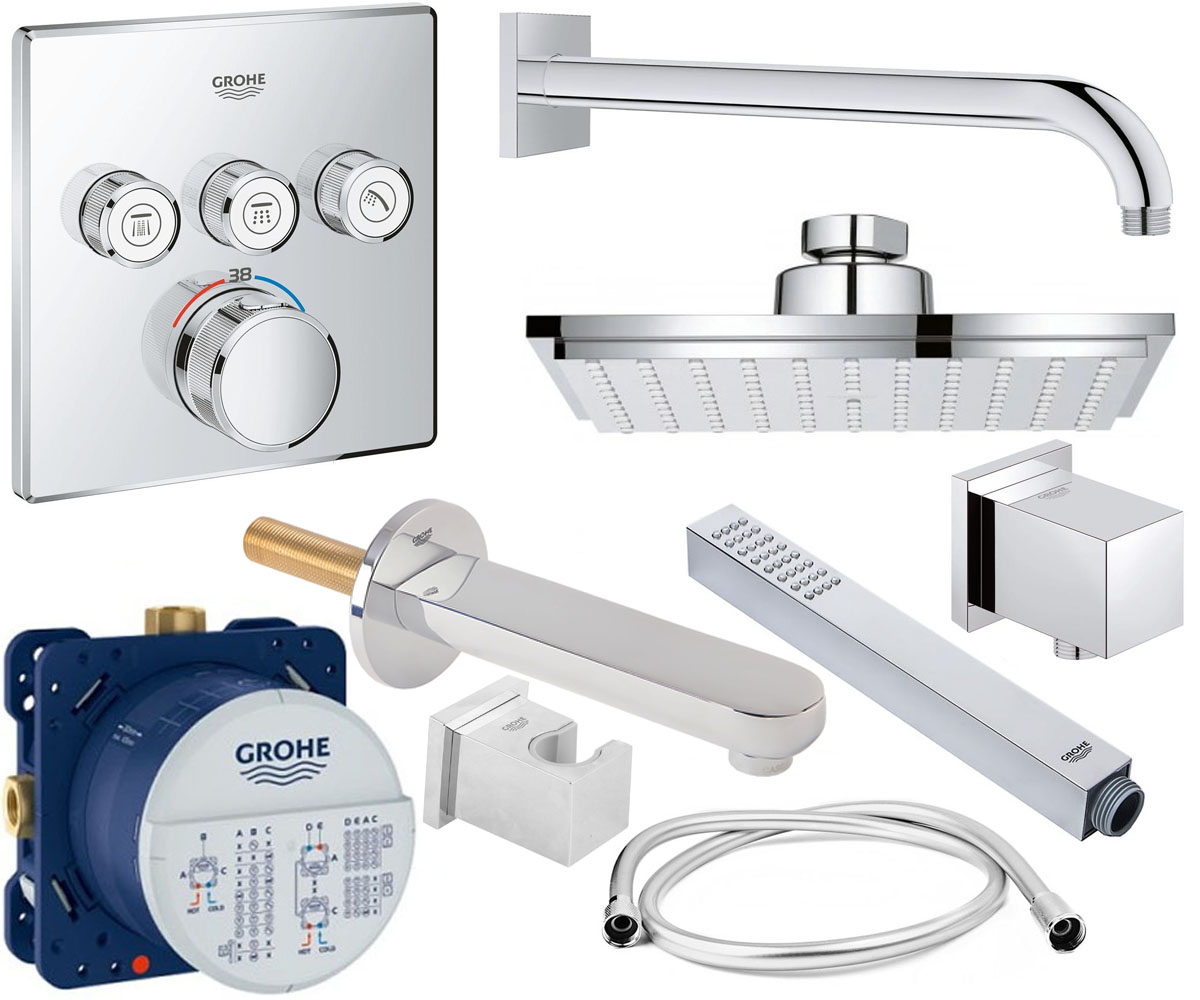 Душевая система GROHE GROHTHERM SMARTCONTROL 23409SC2 23409SC2