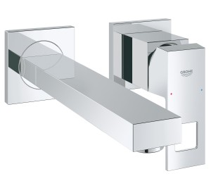Смеситель настенный GROHE EUROCUBE 23447000+23200000
