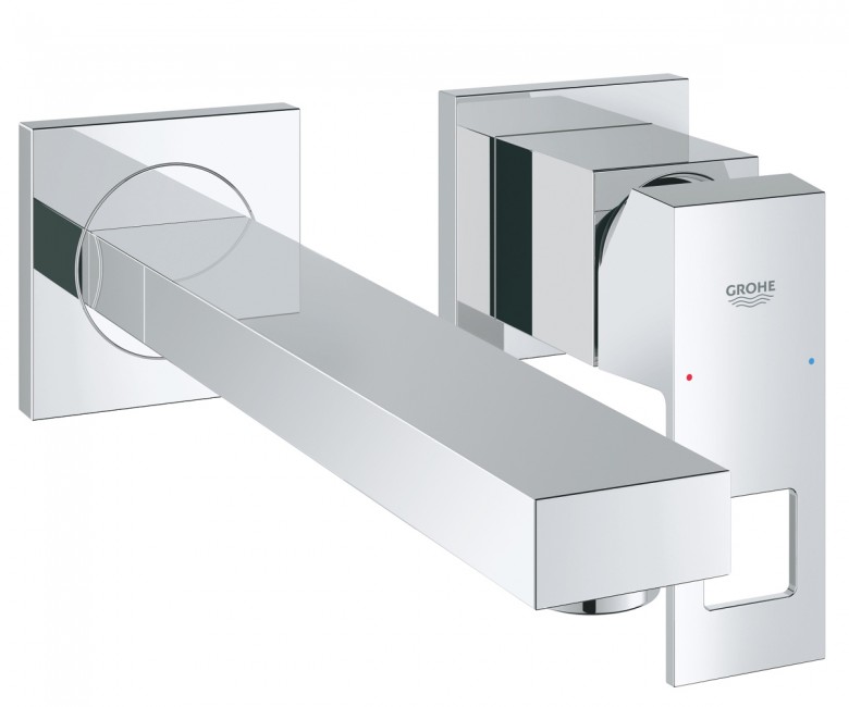 Змішувач настінний GROHE EUROCUBE 23447000+23200000 23447000+23200000