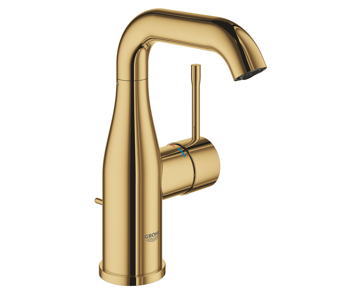 Змішувач з донним клапаном GROHE ESSENCE NEW 23462GL1 23462GL1