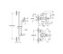 Змішувач для ванни Grohe BauLoop 23603000 з душовою стійкою Vitalio Start 26951001  2360326951:Фото 5