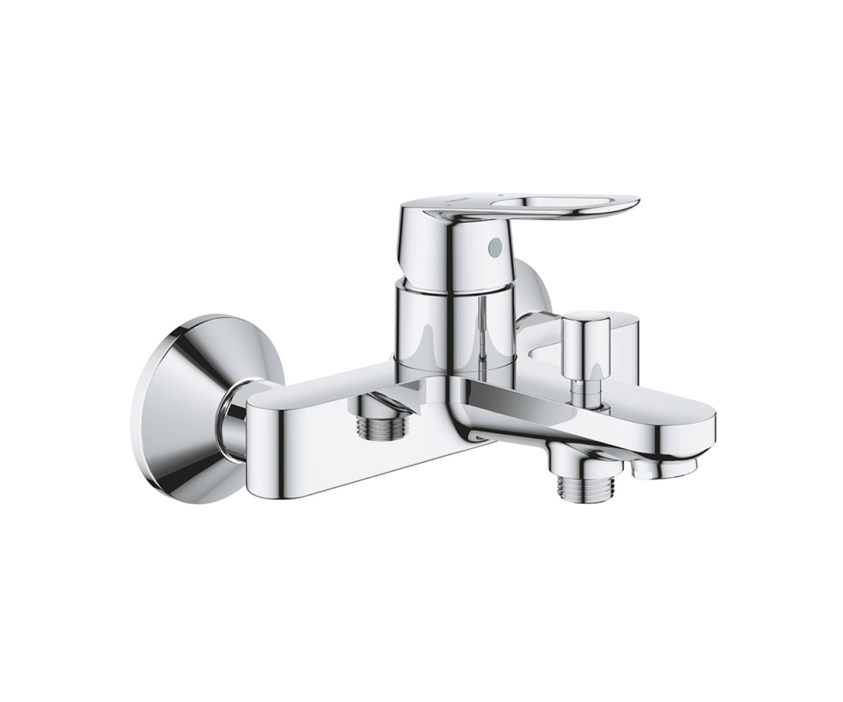 Змішувач для ванни Grohe BauLoop 23603000 з душовою стійкою Vitalio Start 26951001  2360326951:Фото 9