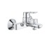 Змішувач для ванни Grohe BauLoop 23603000 з душовою стійкою Vitalio Start 26951001  2360326951:Фото 9