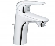 Смеситель с донным клапаном GROHE EUROSTYLE 23709003