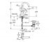 Смеситель для раковины  BAU LOOP 23763000:Чертеж 