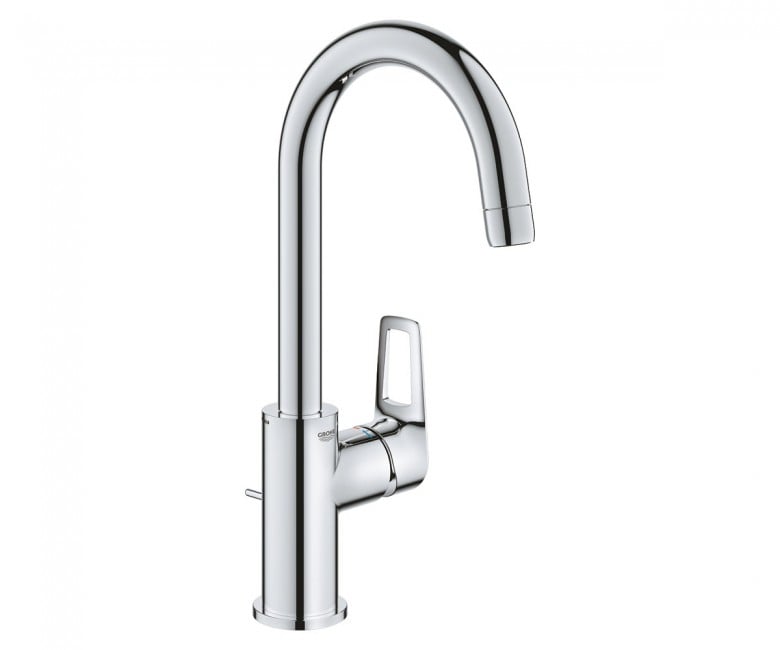 Смеситель с донным клапаном GROHE BAU LOOP NEW 23763001 23763001