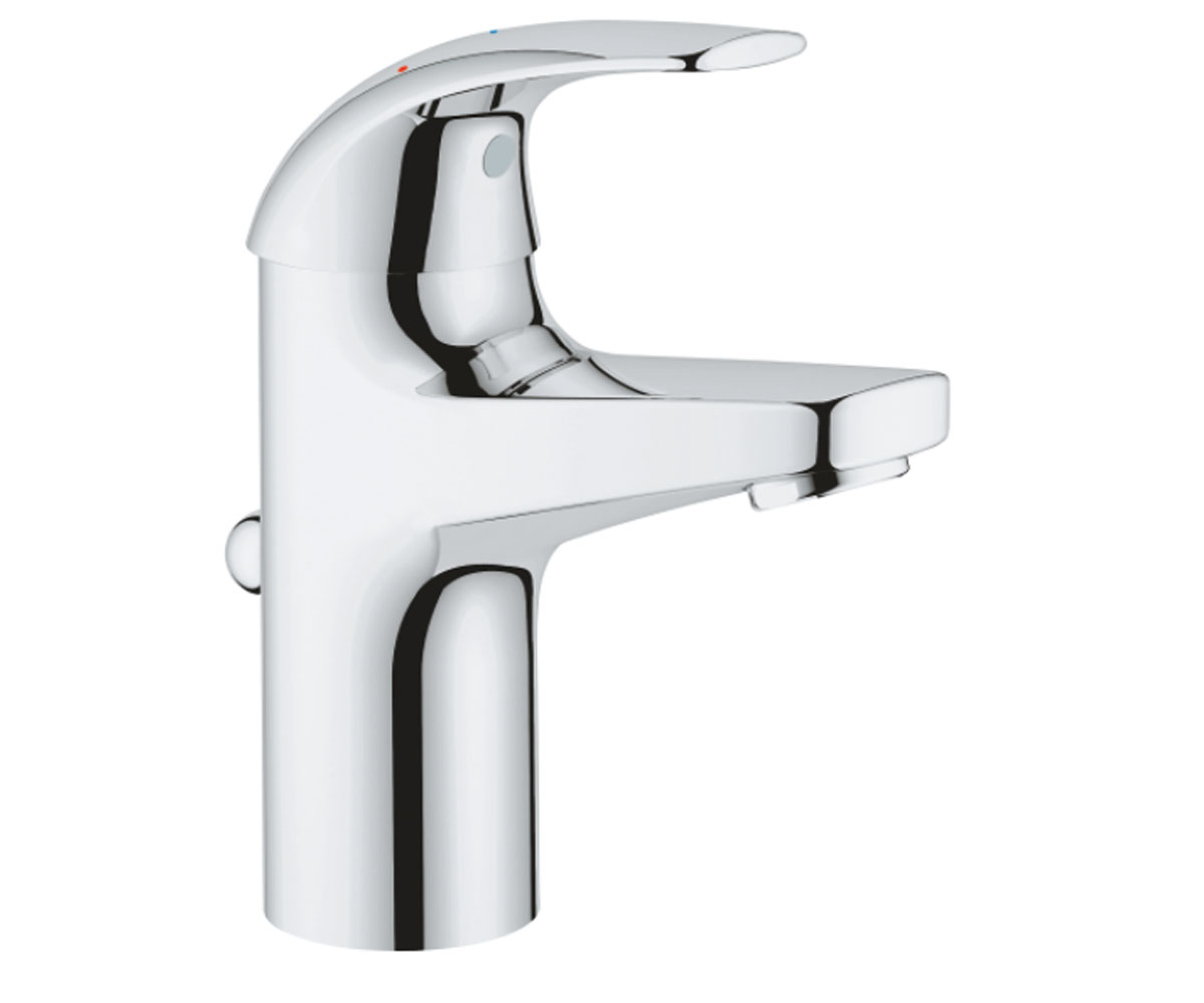 Змішувач з донним клапаном GROHE START CURVE 23765000 23765000