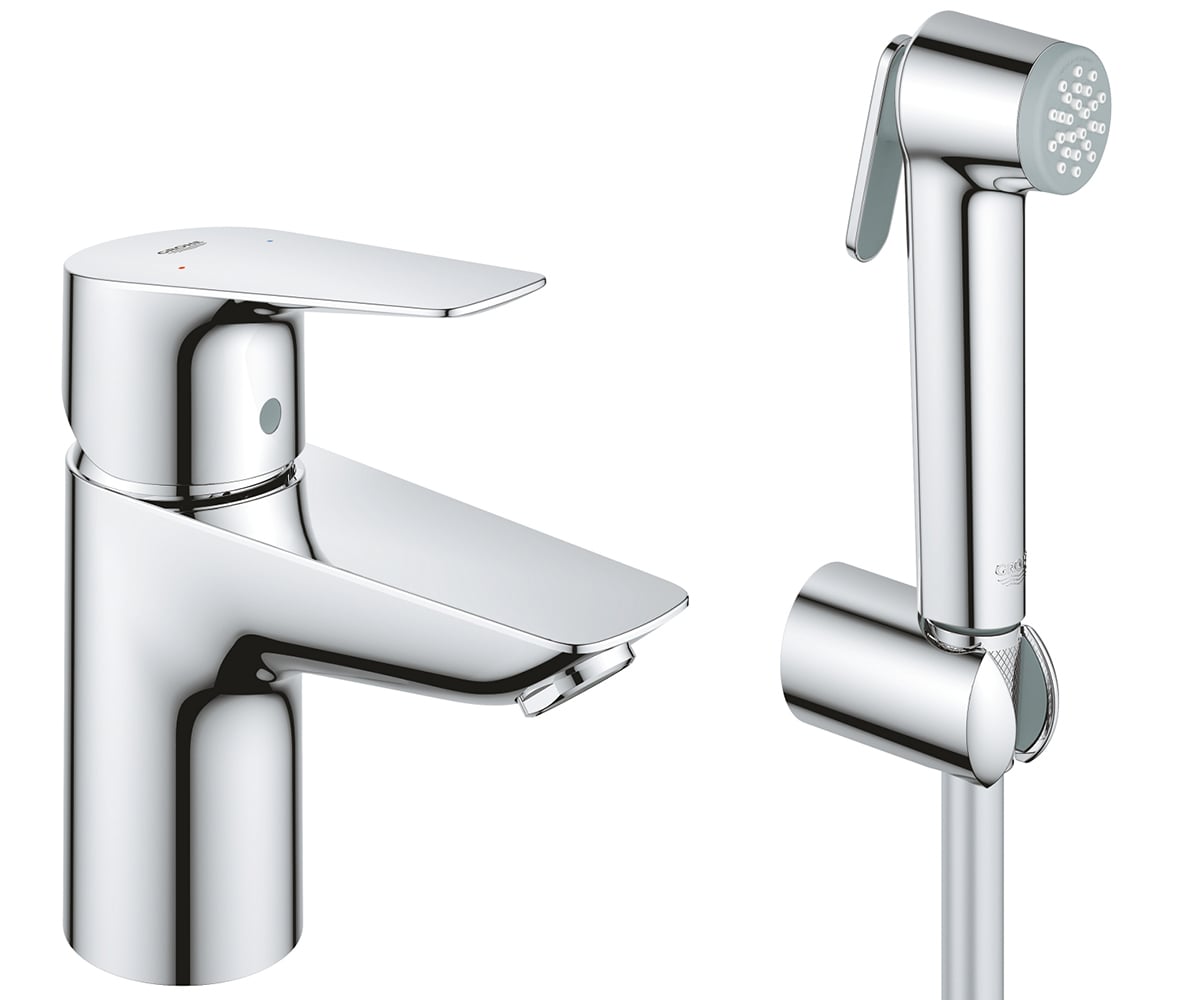 Змішувач з гігієнічним душем GROHE START EDGE QUICKFIX 23773001 23773001