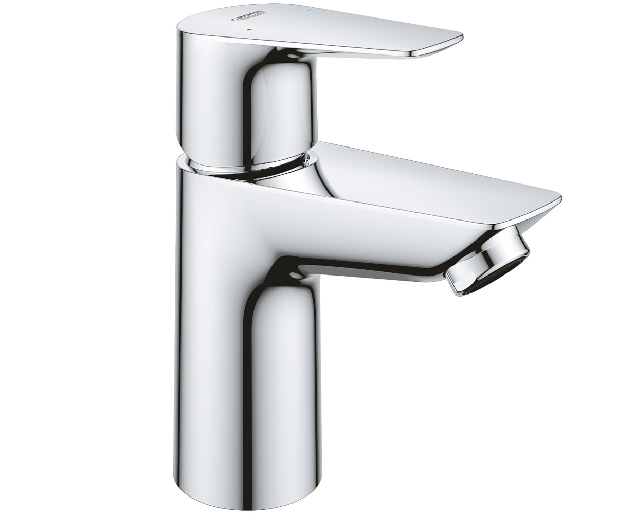 Змішувач з донним клапаном GROHE BAU EDGE NEW 23896001 23896001