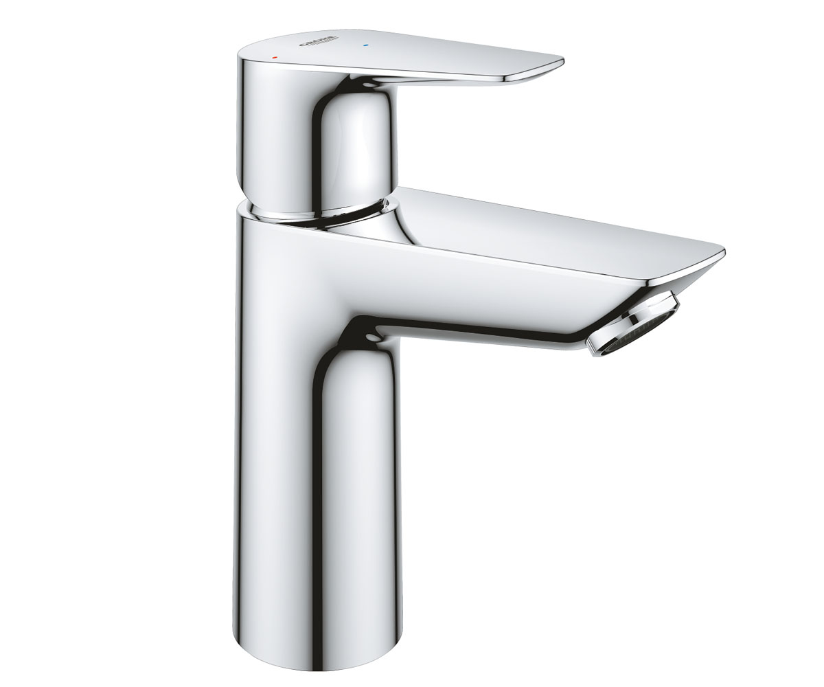 Змішувач з донним клапаном GROHE BAU EDGE NEW 23908001 23908001