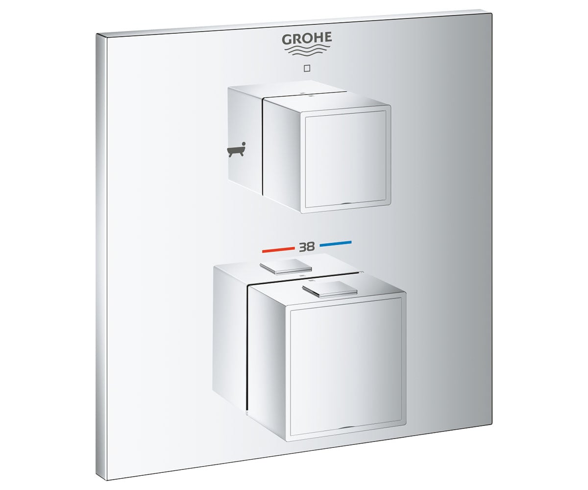Термостат на 2 споживача GROHE GROHTHERM CUBE 24155000 24155000