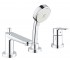 Змішувач на борт ванни GROHE BAU EDGE 2511700A SHOWROOM 2511700A SHOWROOM