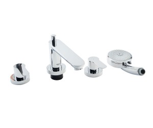 Змішувач на борт ванни GROHE BAU EDGE 25120000