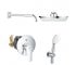 Набір для душу ЄВРОСМАРТ (33305003 27488000 27705000 26406003), хром GROHE EUROSMART 25183006 25183006
