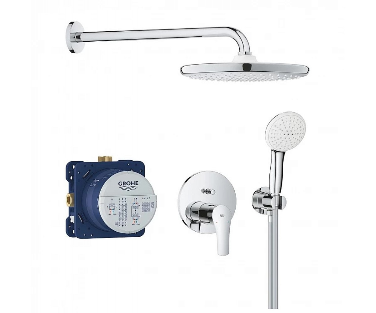 Скрытая душевая система GROHE EUROSMART 25288000 25288000
