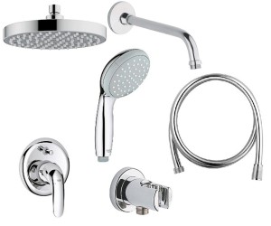 Душевой набор в ванную комнату GROHE EUROECO 26000003