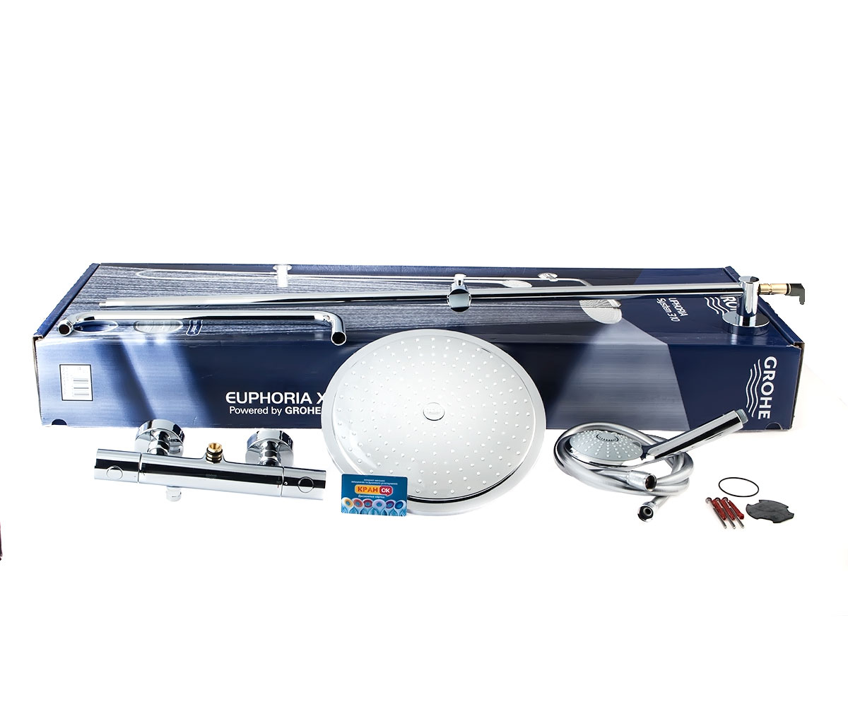 Душевая система с термостатом  EUPHORIA XXL SYSTEM 310 26075000:Фото 12