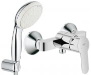 Змішувач з душовим набором GROHE BAU EDGE 26129001