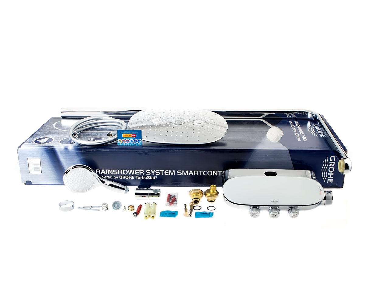 Душевая система  RAINSHOWER SMARTCONTROL 360 DUO 26250000:Фото 16