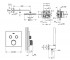 Душевая система  GROHTHERM SMARTCONTROL 26405SC1:Чертеж 