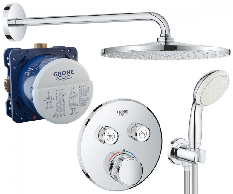 Душова система GROHE GROHTHERM SMARTCONTROL 26406SC1 26406SC1