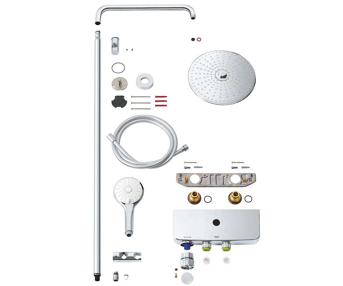 Душевая система с термостатом  EUPHORIA SMARTCONTROL 26509000:Фото 8