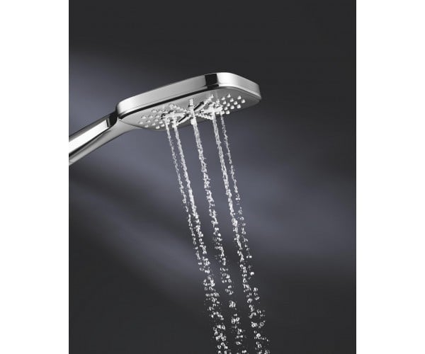 Ручной душ на 3 режима  RAINSHOWER SMARTACTIVE 130 CUBE 26550000:Фото 6