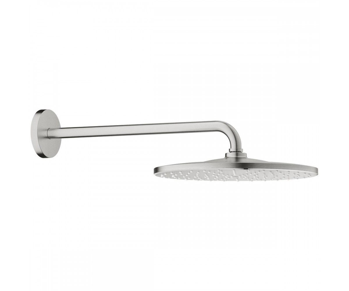 26558DC0 Rainshower 310 Mono Верхній душ з душовим кронштейном, Super Steel (1 сорт) GROHE RAINSHOWER 26558DC0 26558DC0