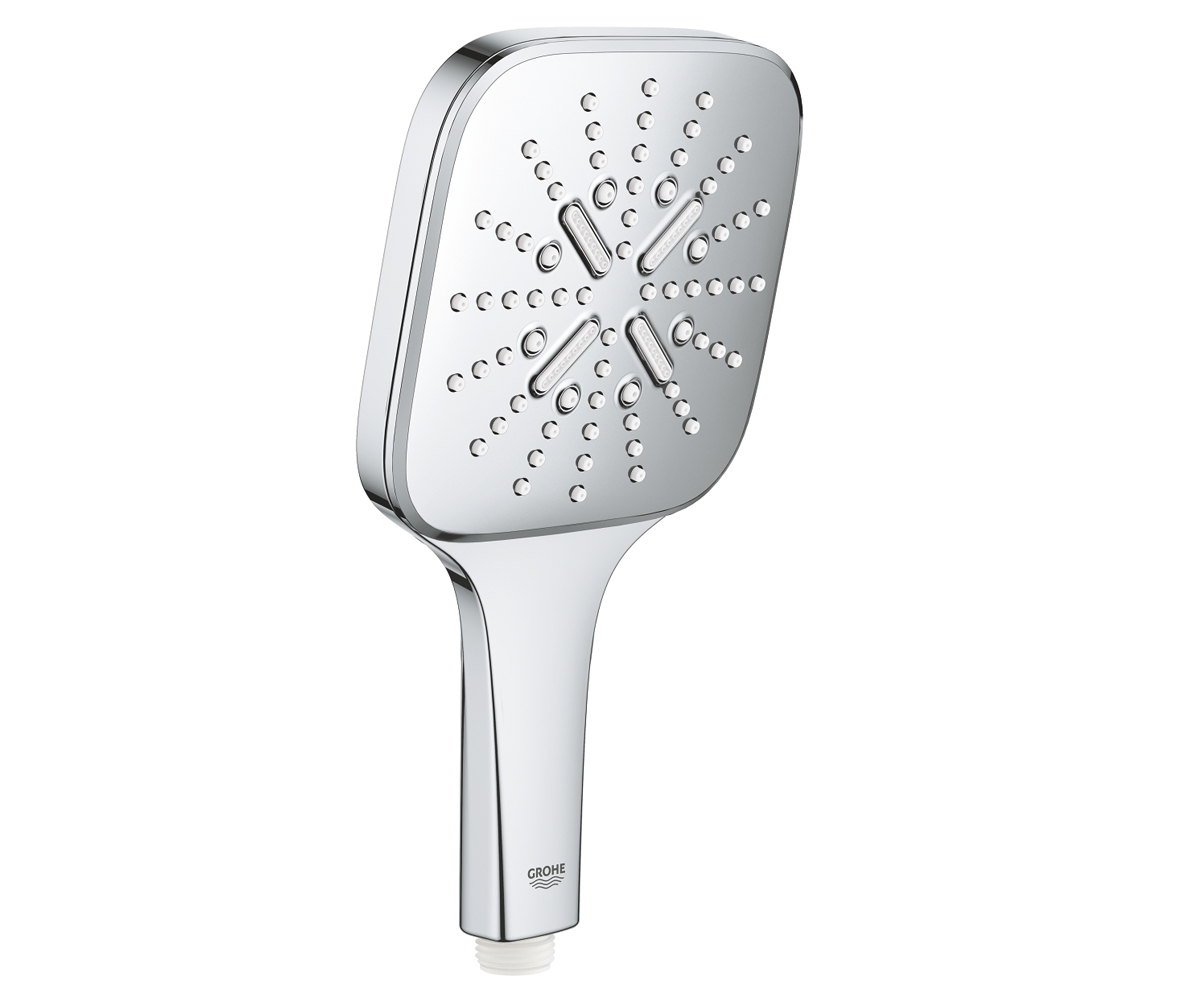 3-режимний ручний душ GROHE RAINSHOWER SMARTACTIVE 130 CUBE 26582000 26582000