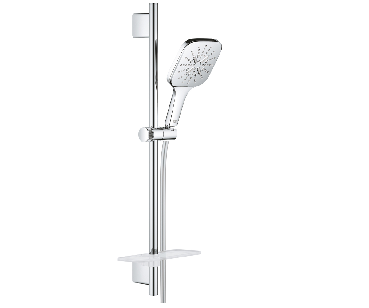 Душовий набір на 3 режими GROHE RAINSHOWER SMARTACTIVE 130 CUBE 26583000 26583000