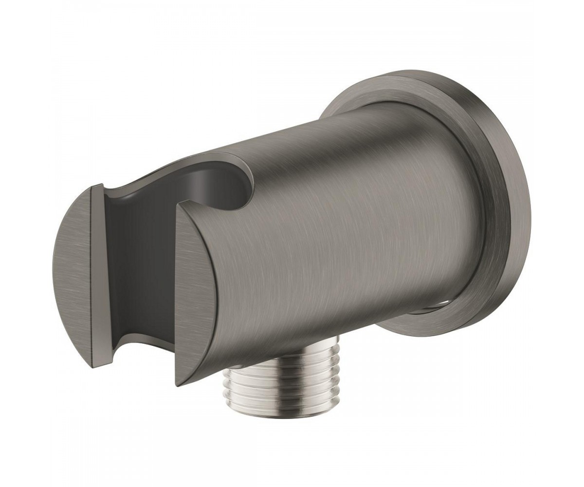26658AL0 Rainshower підключення душового шлангу з тримачем, графіт Brushed Hard Graphite (1 сорт)  RAINSHOWER 26658AL0:Фото 3