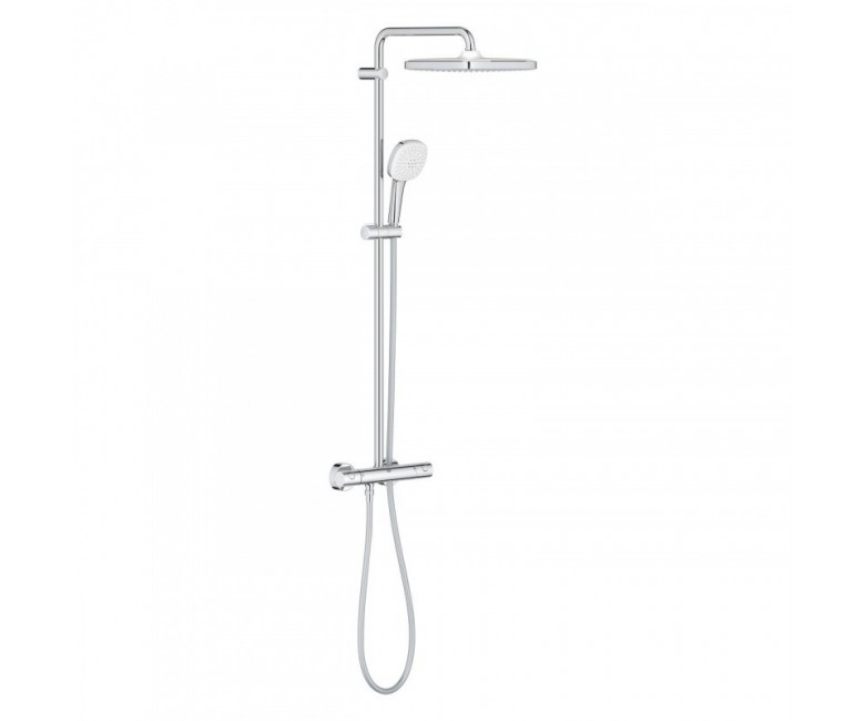Душевая система с термостатом GROHE TEMPESTA SYSTEM 250 CUBE 26689001 26689001