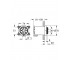 Боковая форсунка, 2 режима струи  RAINSHOWER SMARTACTIVE 26741GL0:Чертеж 