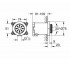 Боковая форсунка  RAINSHOWER AQUA 26801GN0:Чертеж 