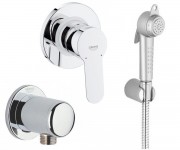 Гігієнічний душовий набір GROHE BAU EDGE 27812000+28671000+2904000