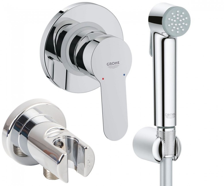 Набор гигиенический душ GROHE BAU EDGE 28343004 28343004