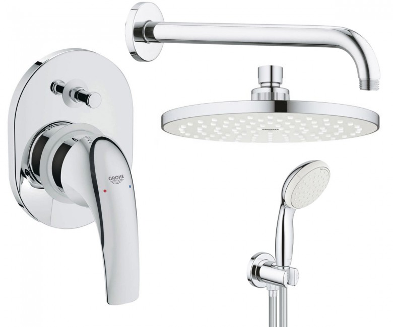 Душова система GROHE BAU CURVE 290430UR 290430UR